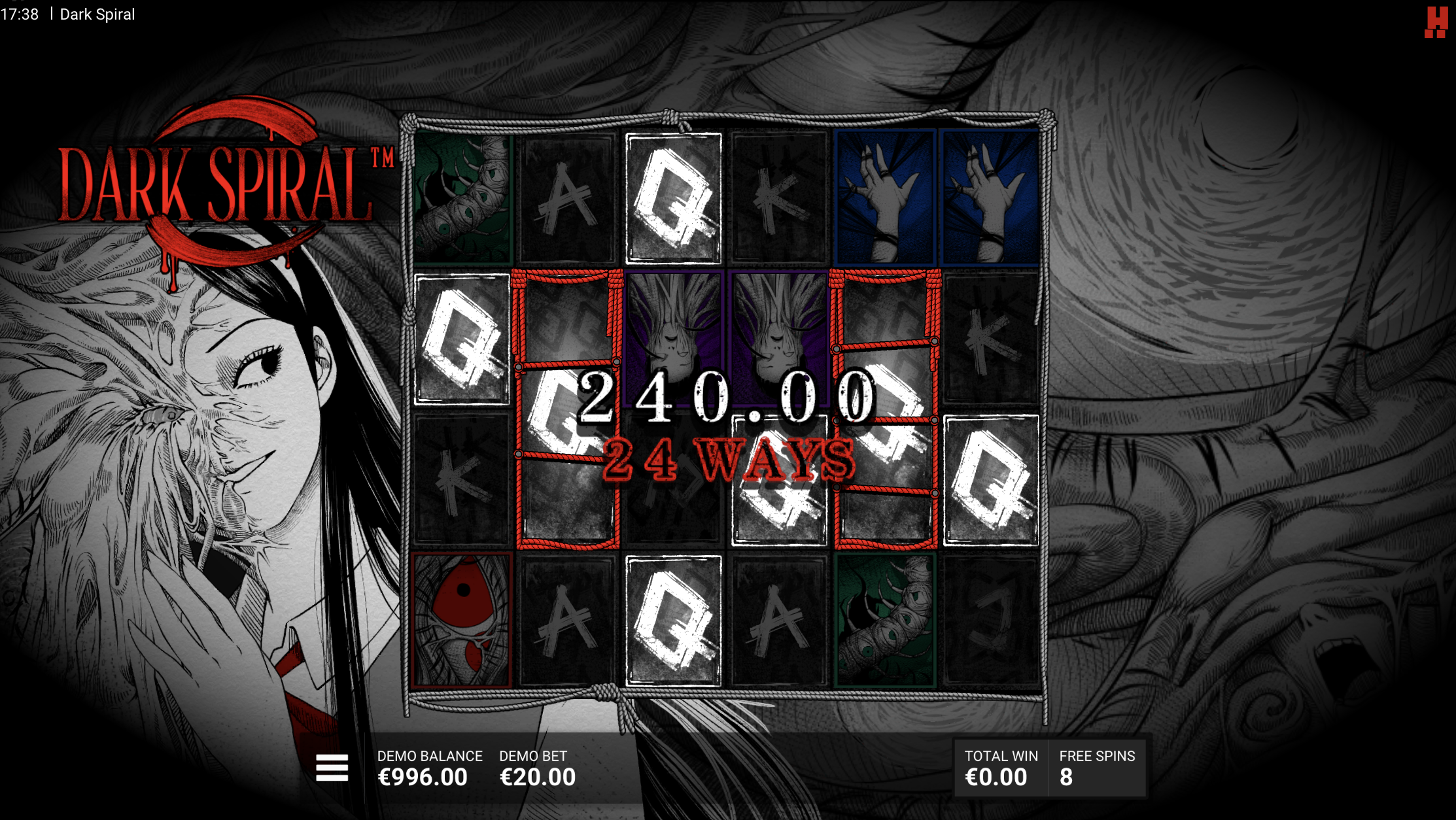 Kann man in der Dark Spiral Demo echtes Geld gewinnen